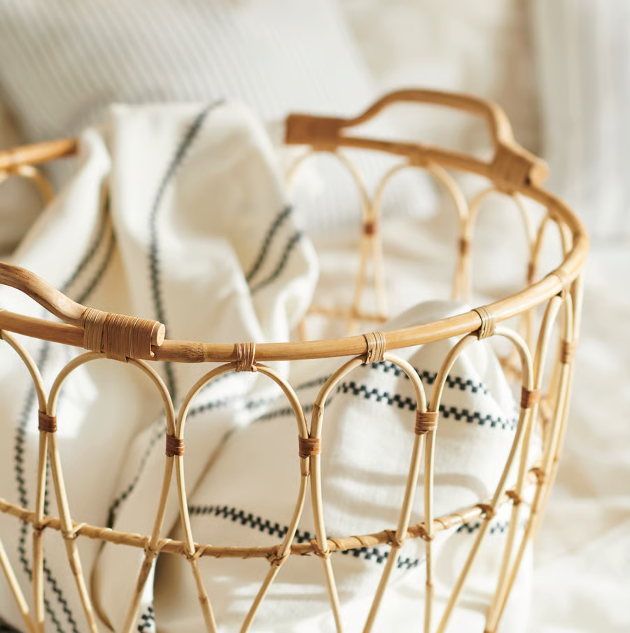SNIDVIK Rattan Basket Woven Storage for Home Organisation - Image 2