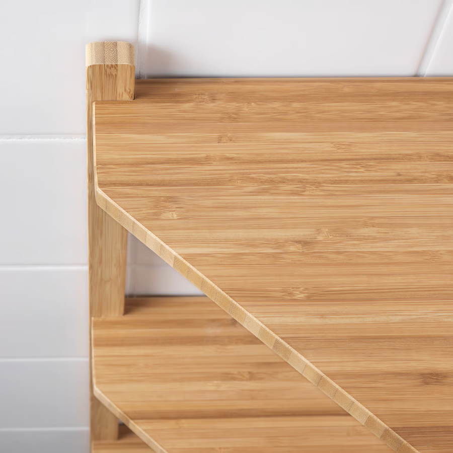 RAGVIK Bamboo Corner Shelf - Image 3