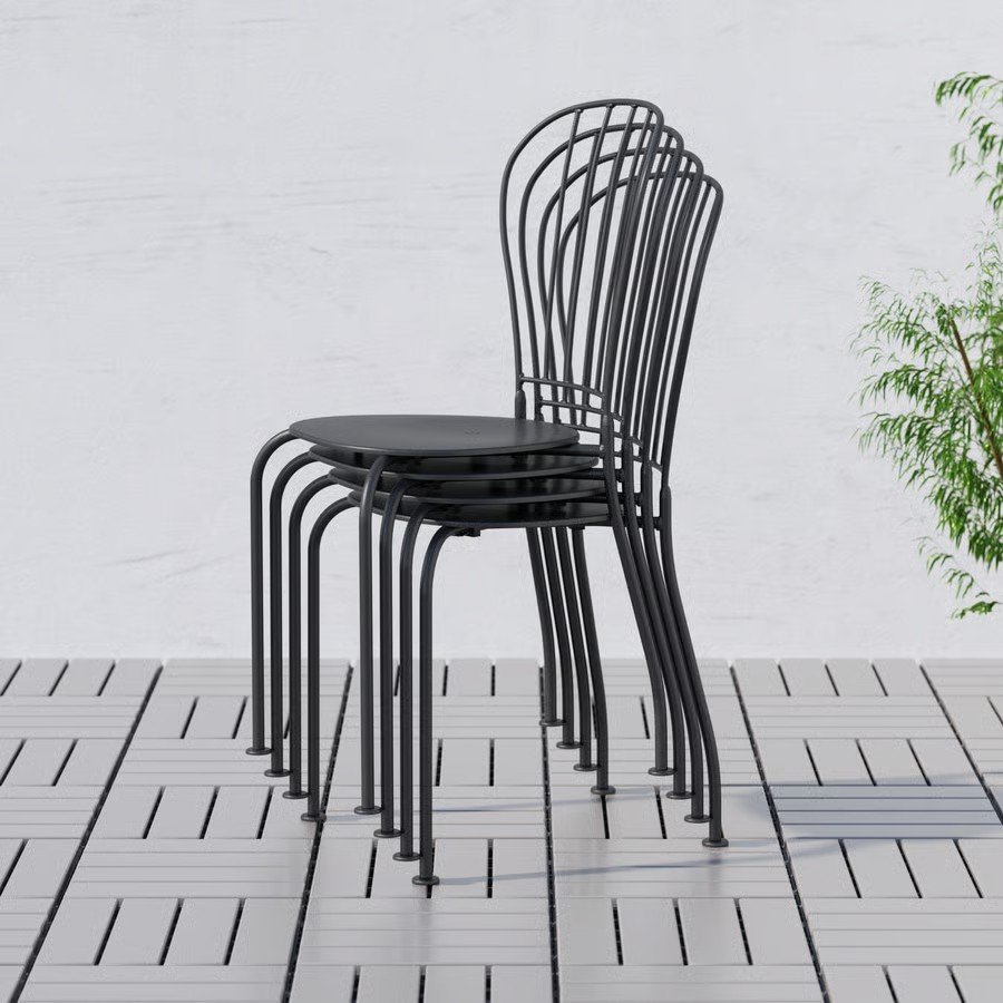 LECKO Metal Outdoor Chair - Image 4