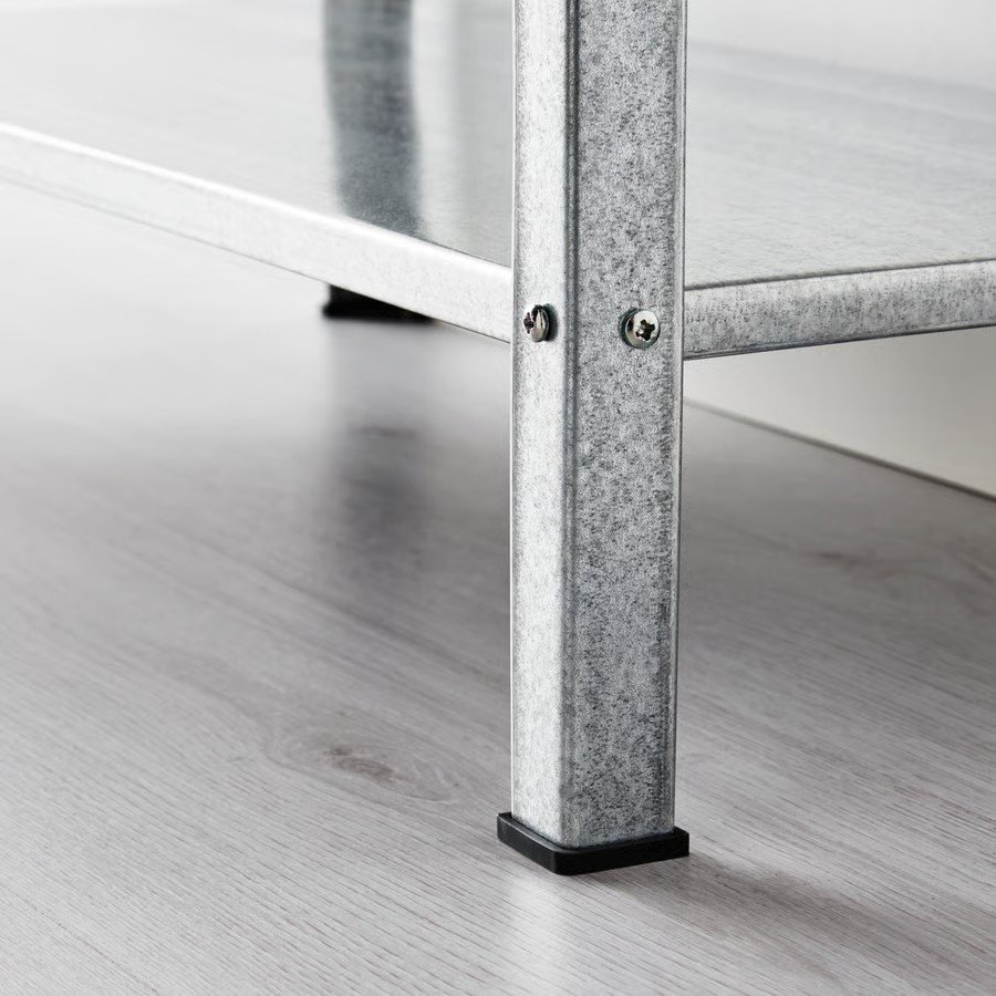 HYLLIN Galvanized Metal Shelving Unit - Image 2
