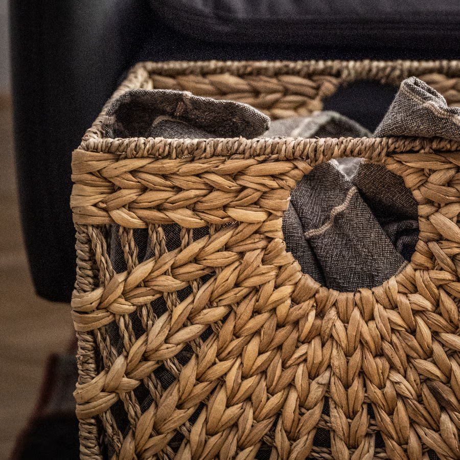 LUSTVIK Water Hyacinth Storage Basket - Image 3