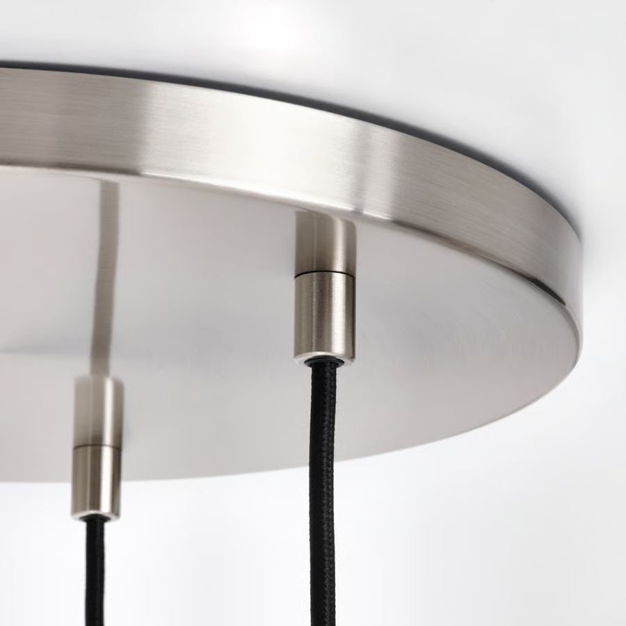 HOGVIK 3-Light Globe Glass Pendant Lamp - Image 2