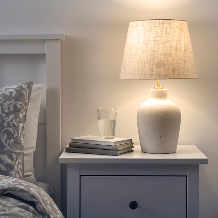 BLIDVIK Stoneware Table Lamp