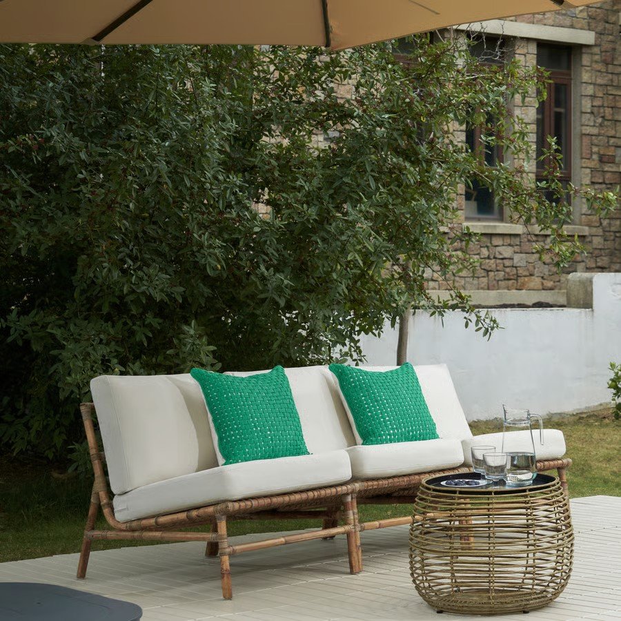 TVARVIK Cushioned 3-Seat Sofa - Image 6