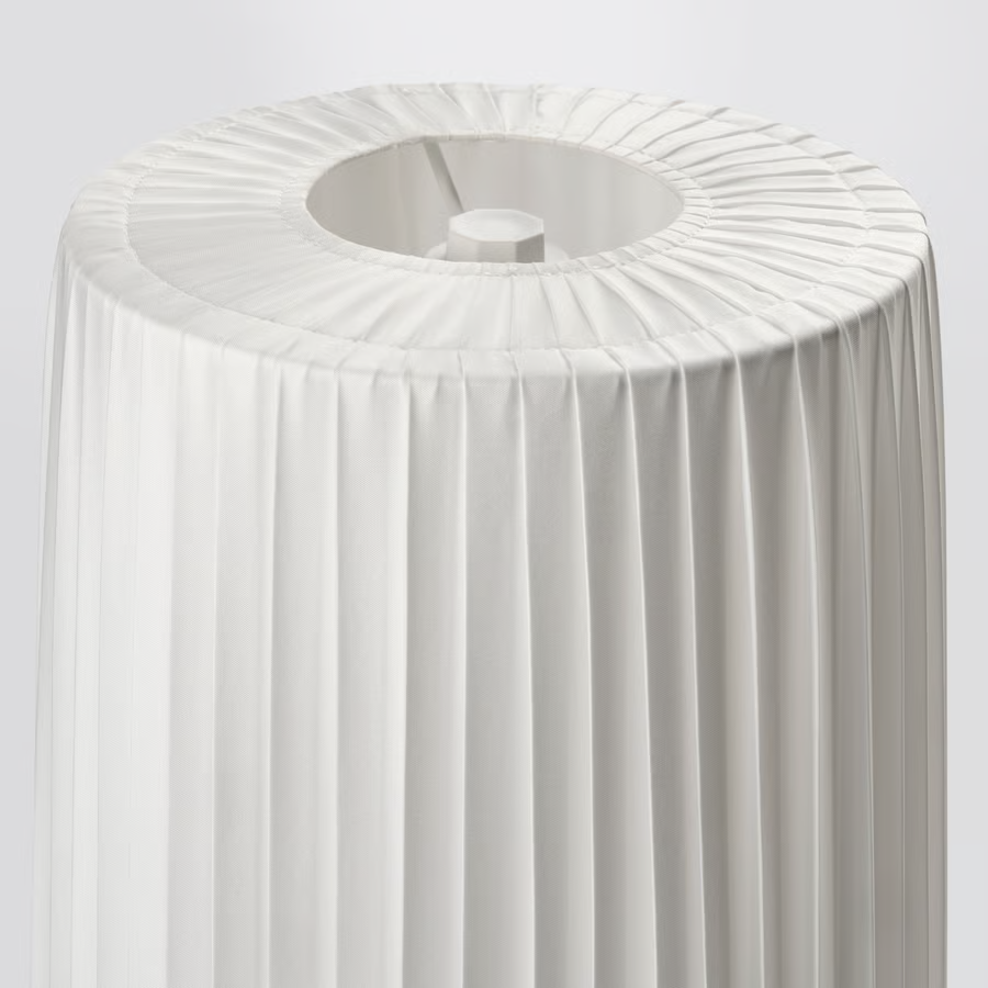 OKENSEN Tall 3-Leg Pleated Shade Floor Lamp - Image 3