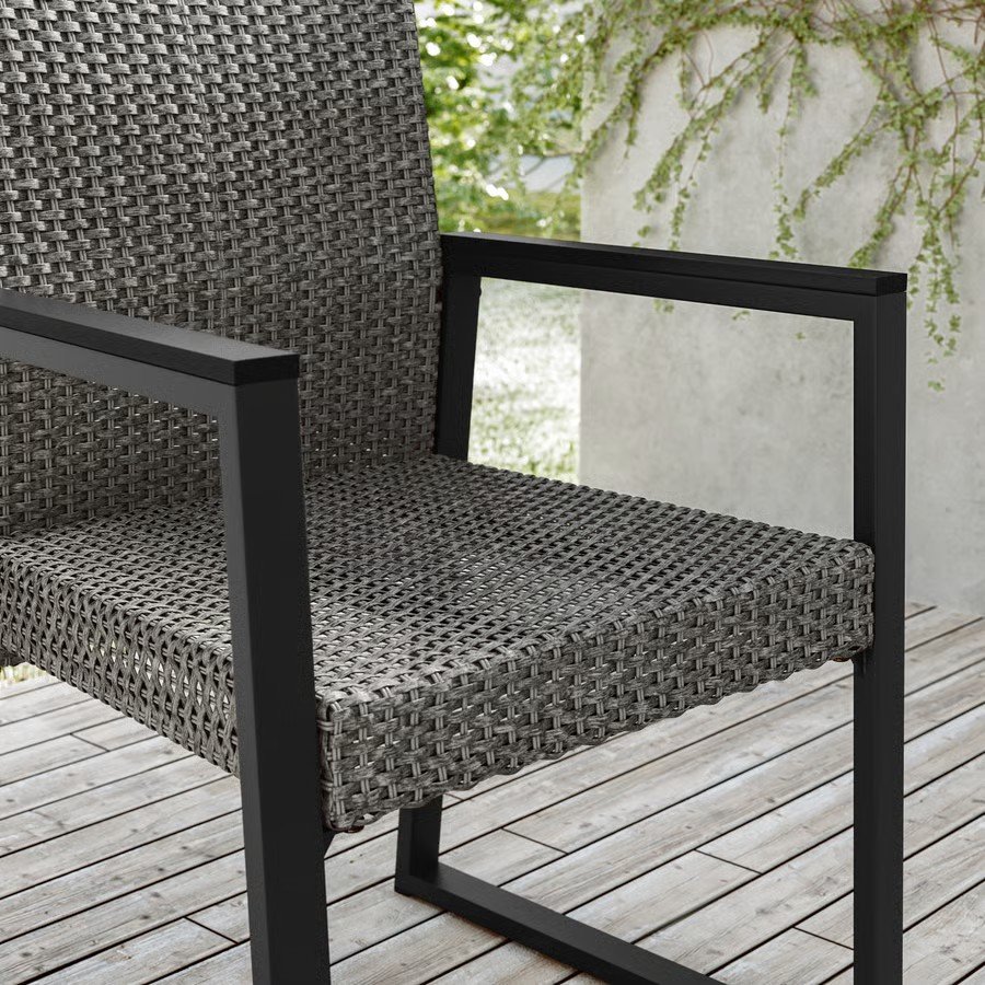 VARMANSO Rectangular 6-Chair Dining Set - Image 4