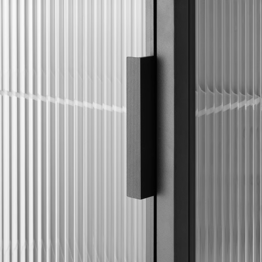 MOSSVIK Glass Door Wall Cabinet - Image 4