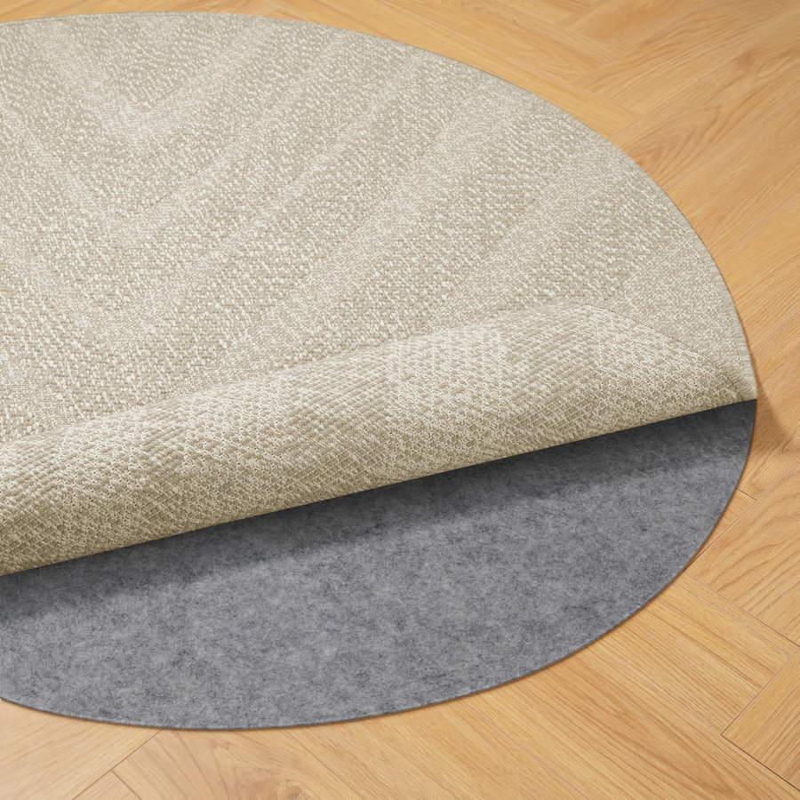 FULLMARK Flatwoven Polyester Round Rug - Image 3