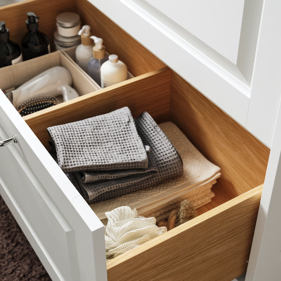 TANNVIK/ORRVIK 2-Drawer Basin Vanity Unit - Image 3