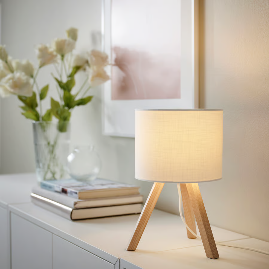 STORVIK Wooden Tripod Table Lamp - Image 3