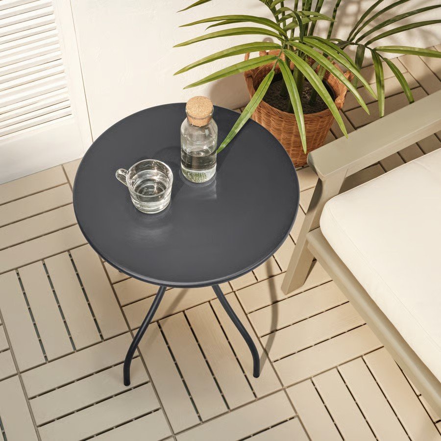TANBRO Round Pedestal Side Table - Image 4