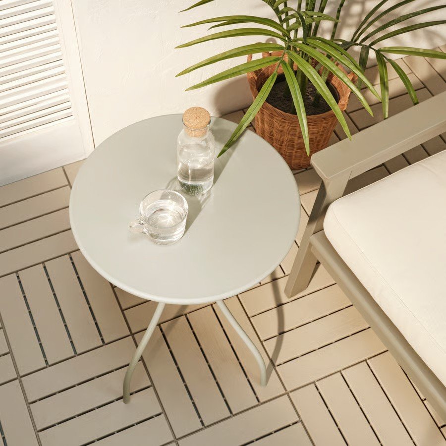 TANBRO Round Pedestal Side Table - Image 6