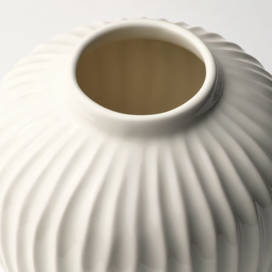 PELVIK Bulbous Stoneware Vase - Image 4