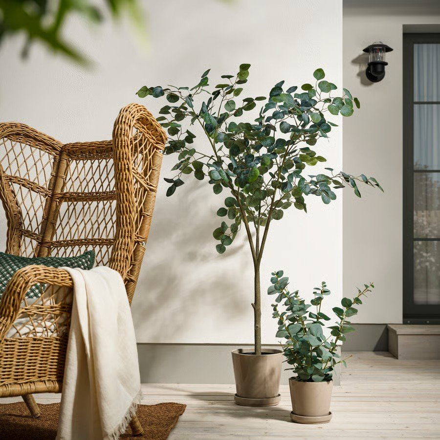 FEJVIK Artificial Eucalyptus Potted Plant - Image 3