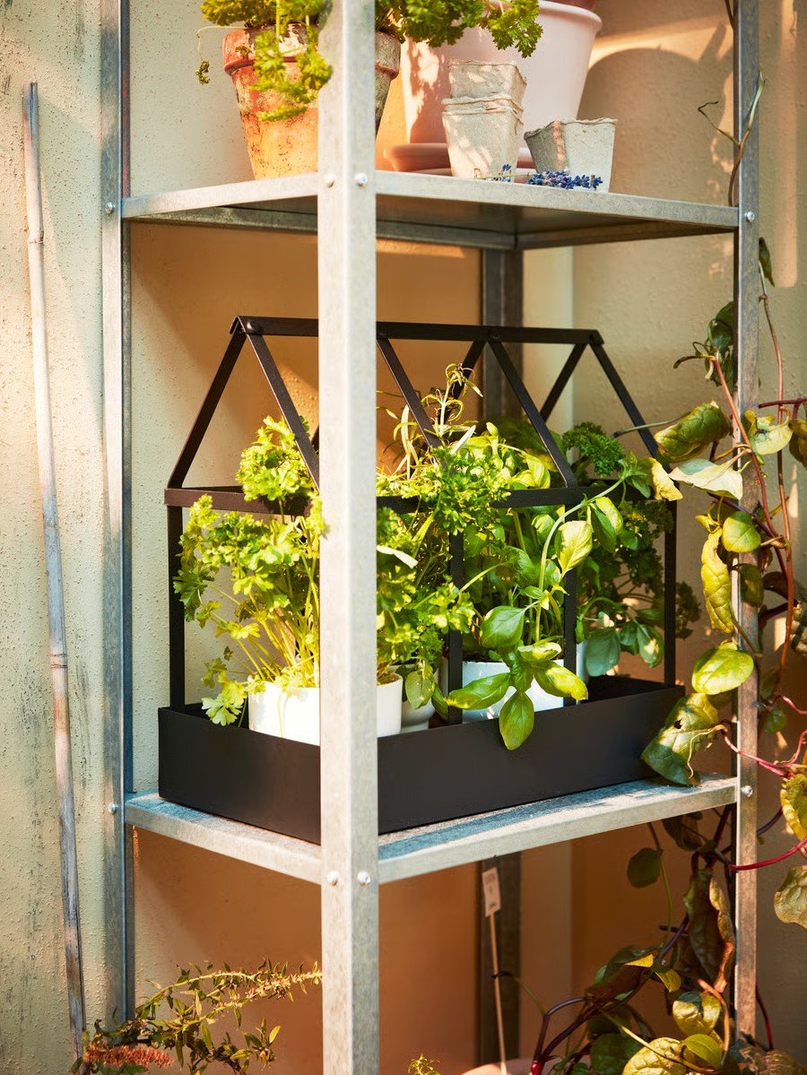 HYLLIN Open Metal Shelving Unit - Image 3