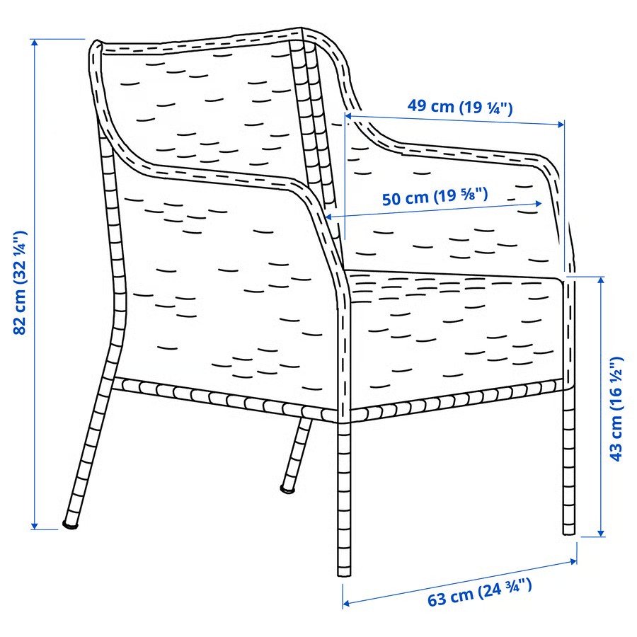BONDHOLM/ULVENAR 6-Chair Dining Set - Image 5