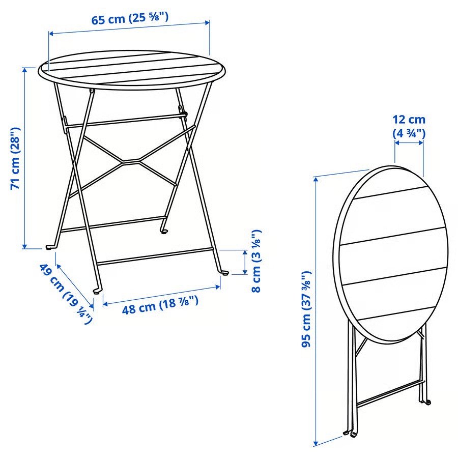 SUNDVAK Round Bistro Table - Image 5