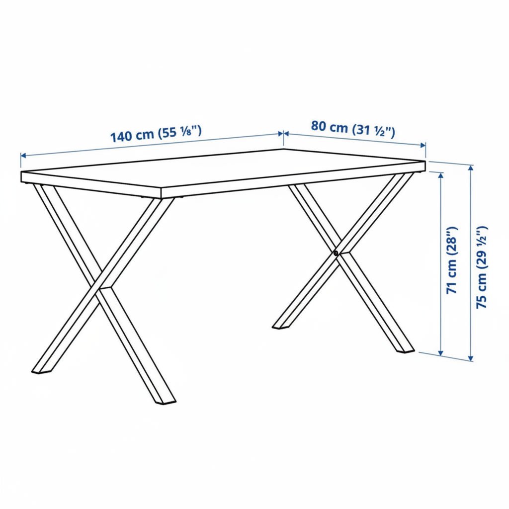 SKALVIK Dining Table - Image 4