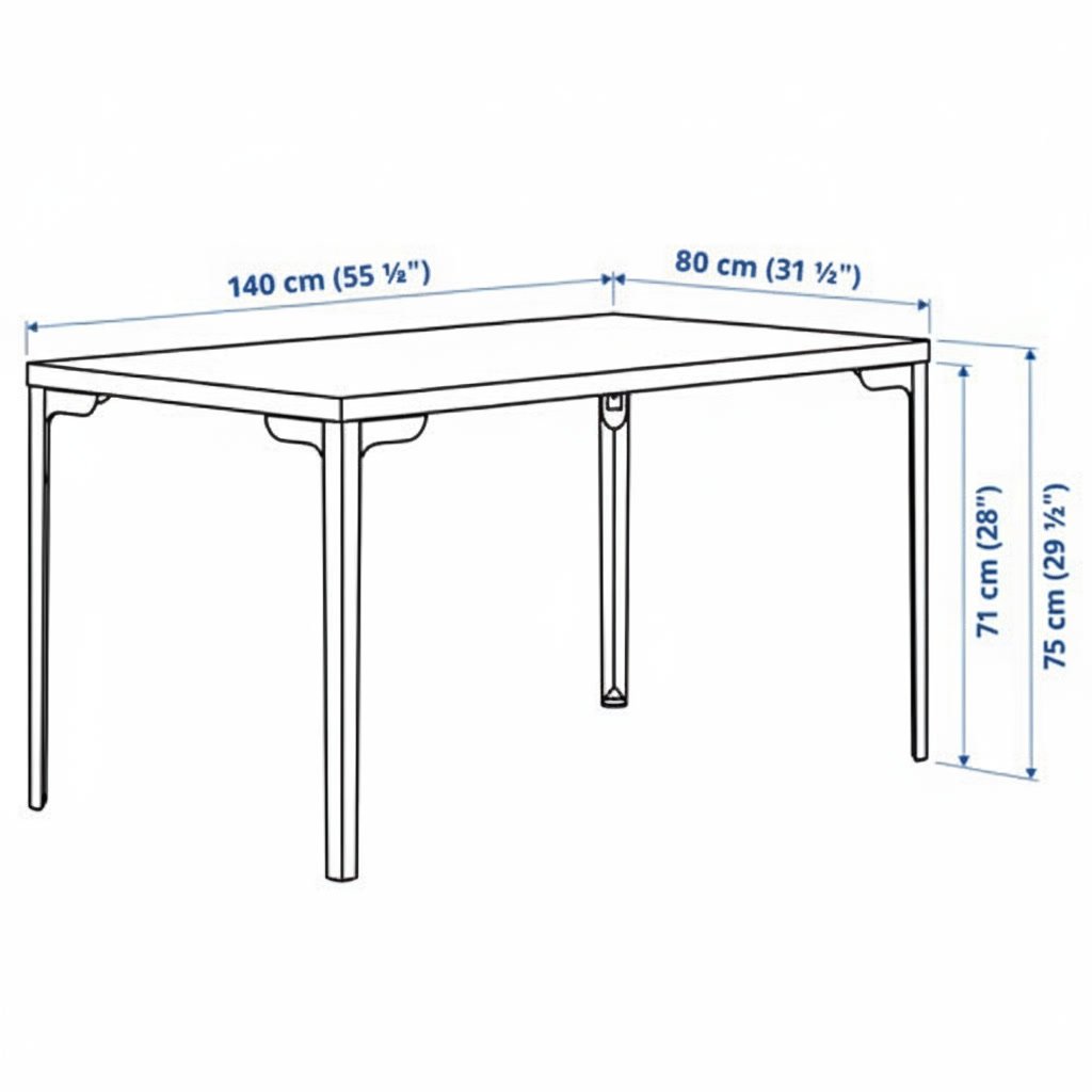 SKALVIK Dining Table - Image 4