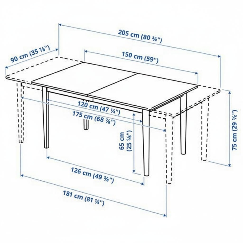 SKANVIK Extendable Table - Image 3