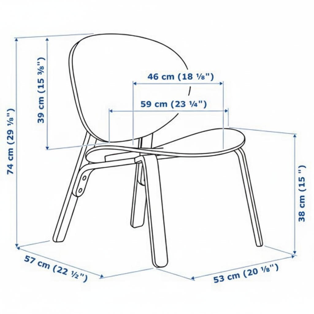 FROVIK Wooden Chair - Image 7