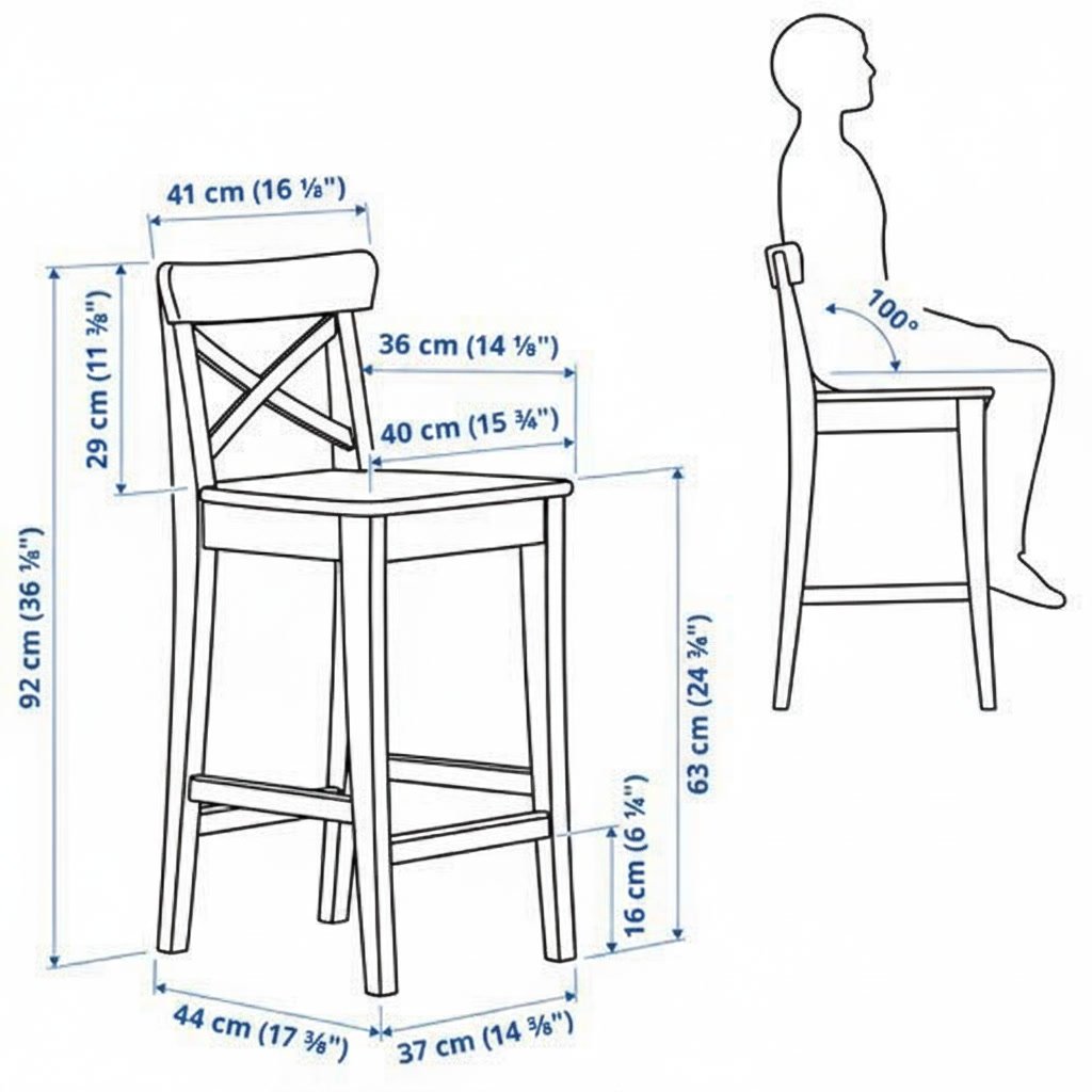 ROSVIK Bar Stool - Image 8