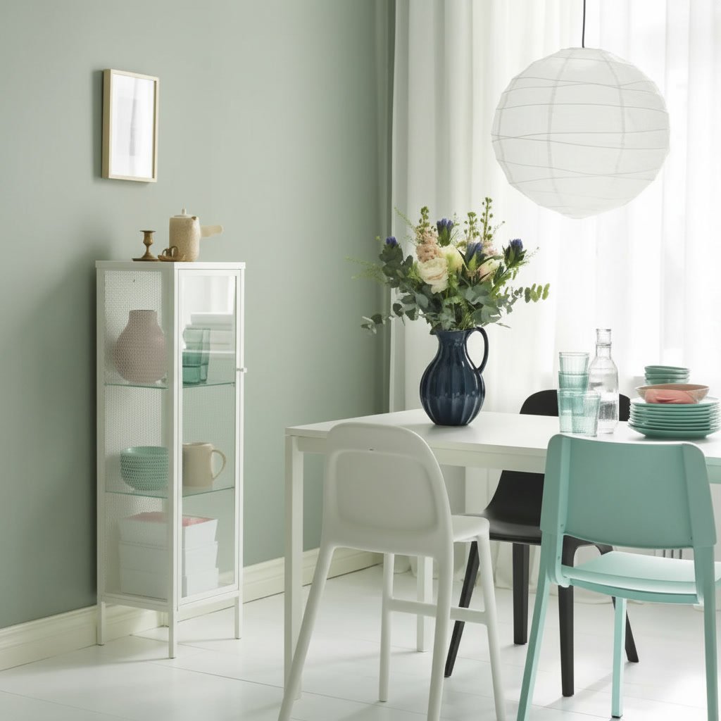 BAGVIK Slim Glass Display Cabinet - Image 5
