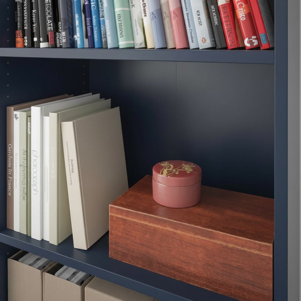 SKRUVIK Bookcase Cabinet Combination - Image 6