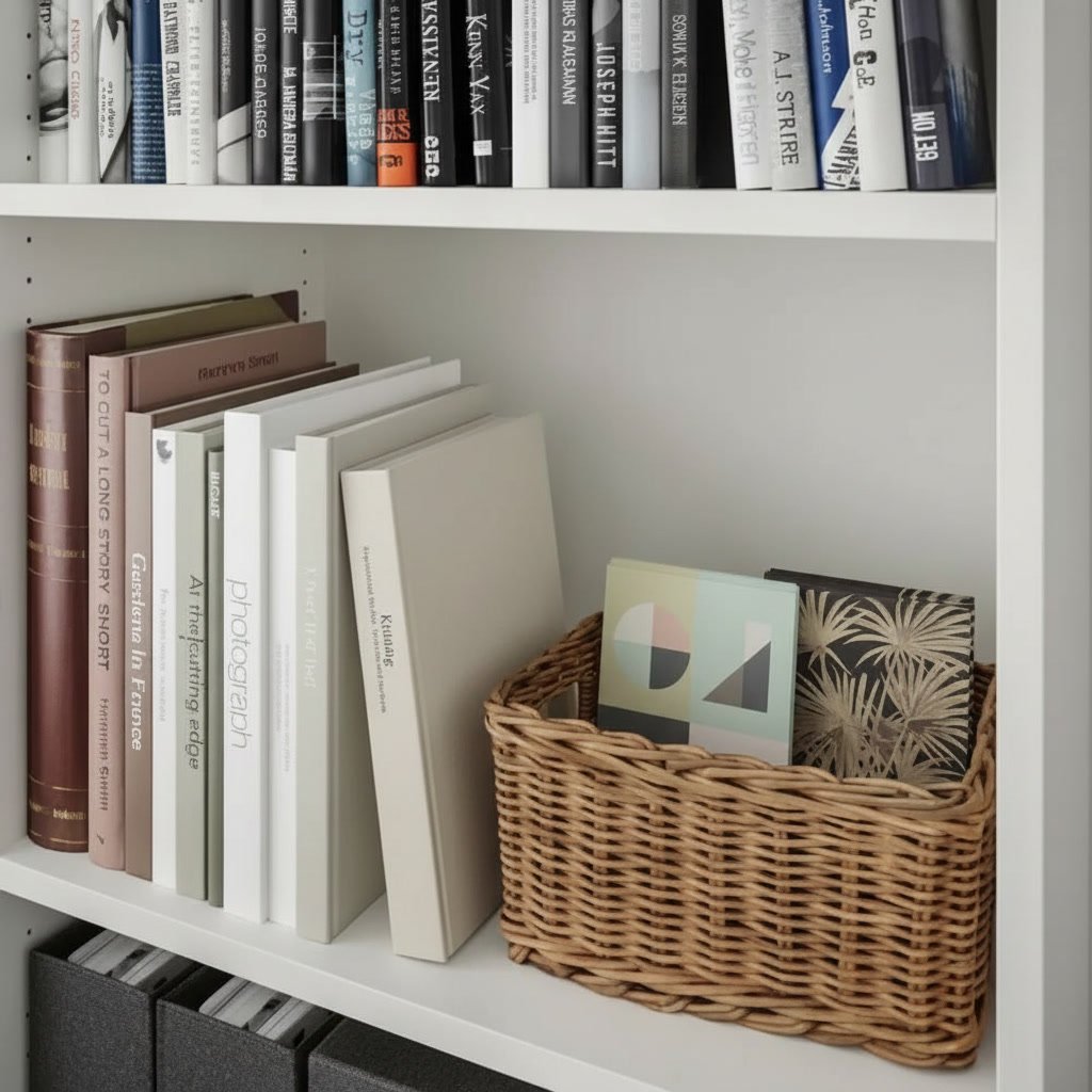 SKRUVIK Bookcase Cabinet Combination - Image 9