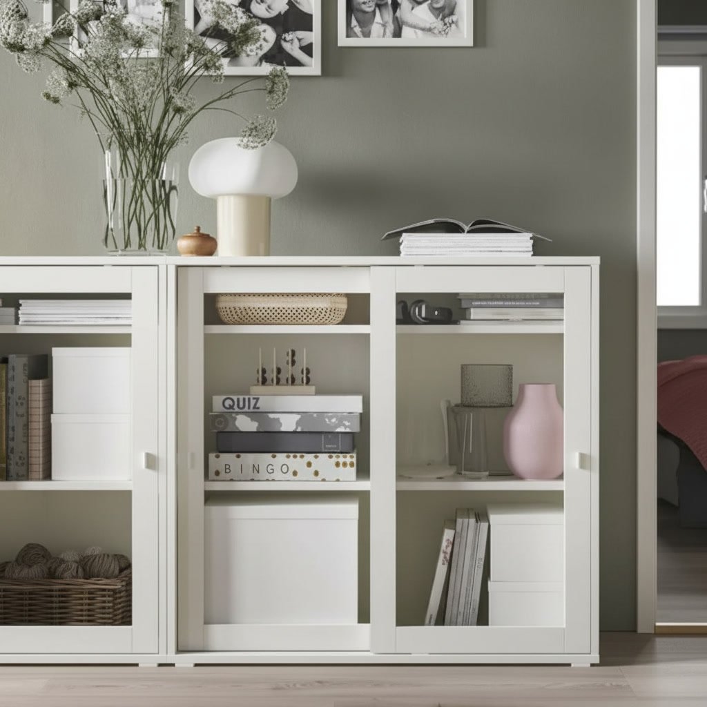 VANTARA Sliding Glass Door Cabinet - Image 6