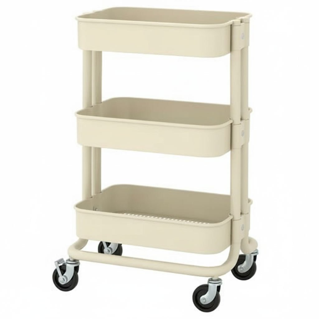 RASKVIK Three-Tier Rolling Storage Trolley - Image 22
