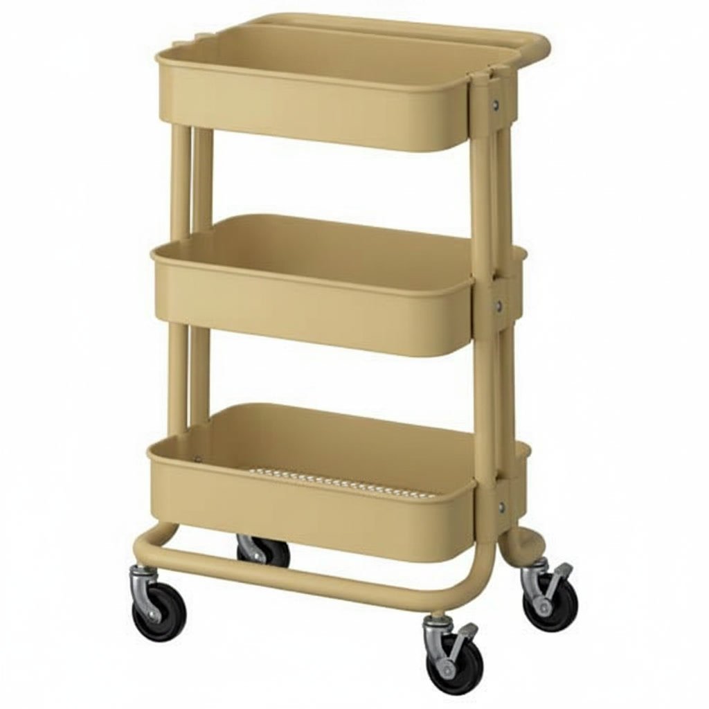 RASKVIK Three-Tier Rolling Storage Trolley - Image 19