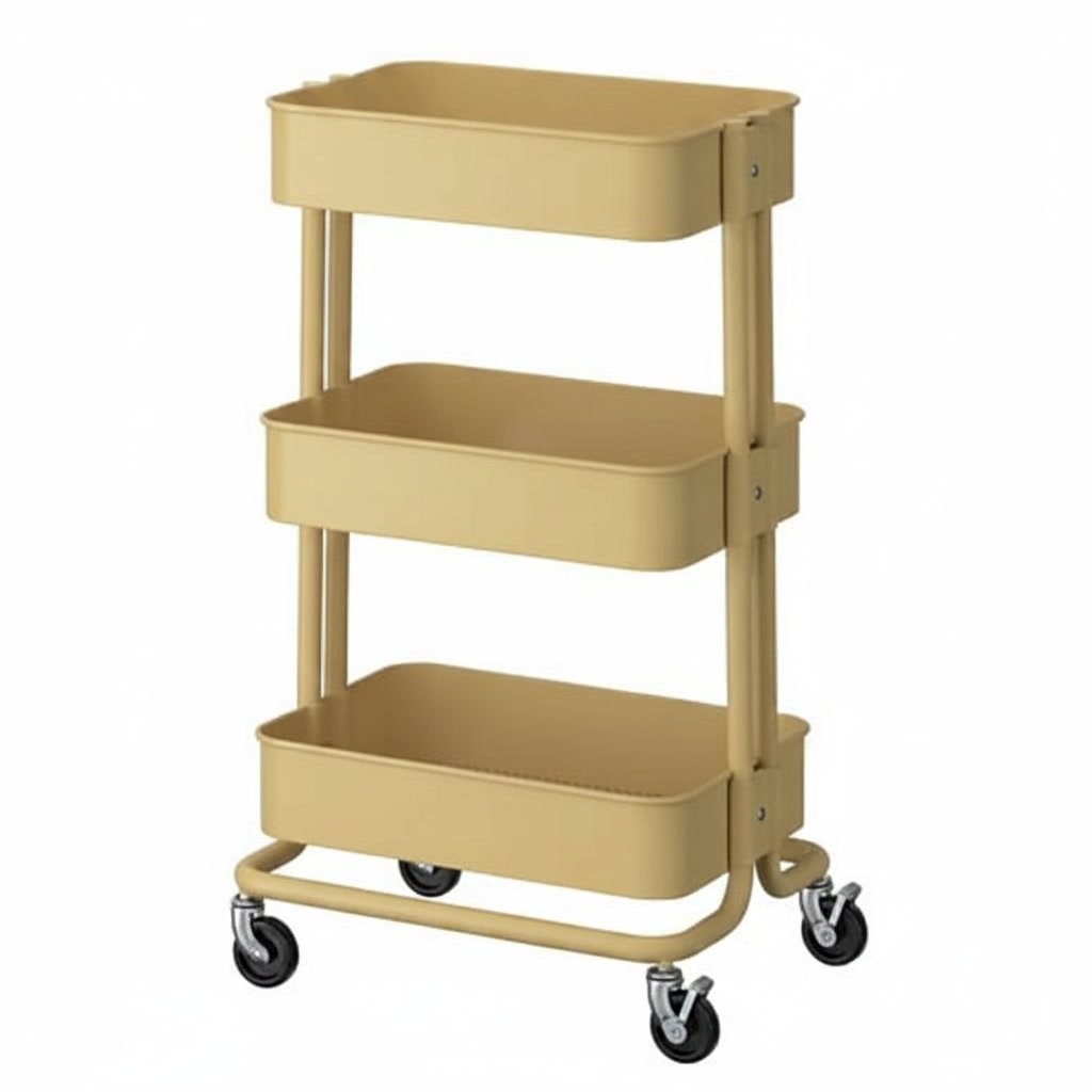 RASKVIK Three-Tier Rolling Storage Trolley - Image 16