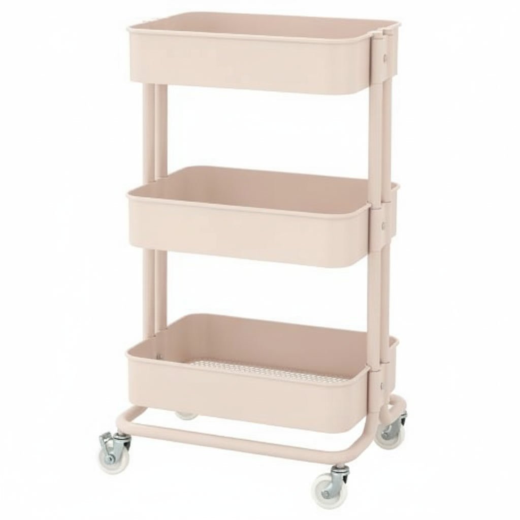 RASKVIK Three-Tier Rolling Storage Trolley - Image 12