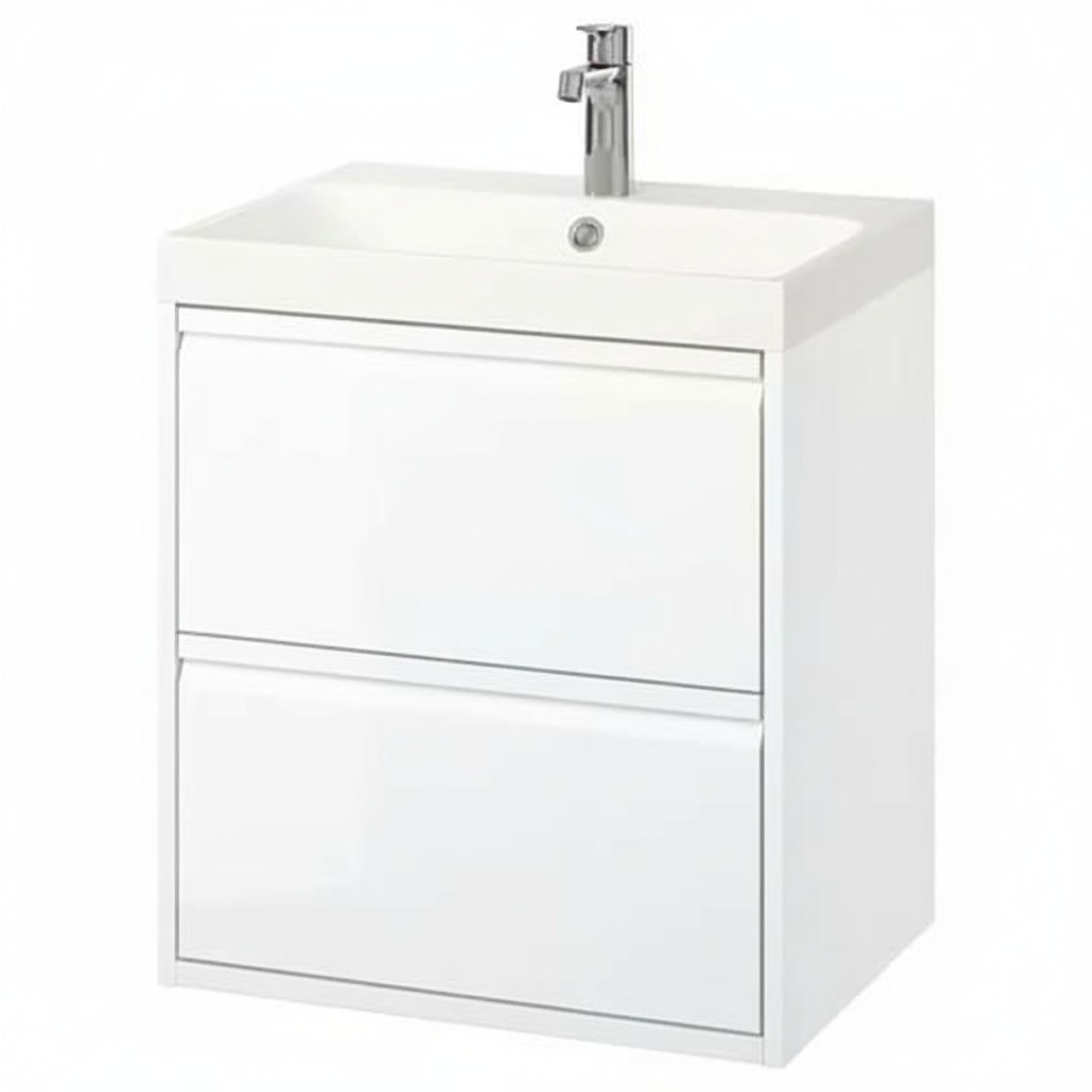 ANGSVIK 2-Drawer Wall-Mounted Vanity Unit - Image 6