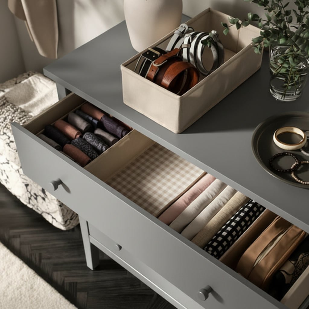 VALDORA Solid pine 3-Drawer Storage Chest - Image 4