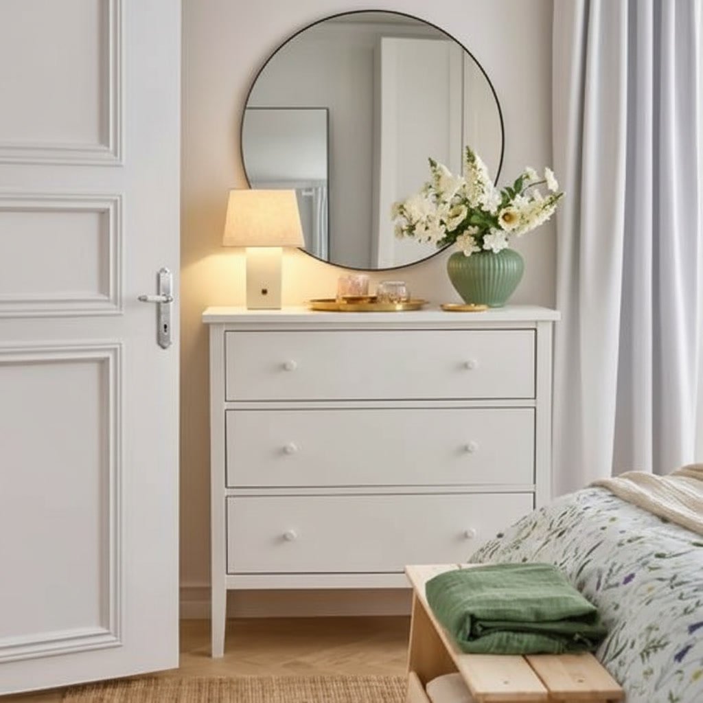 VALDORA Solid pine 3-Drawer Storage Chest - Image 11