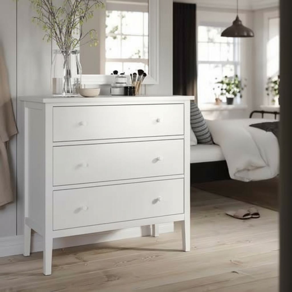 VALDORA Solid pine 3-Drawer Storage Chest - Image 10