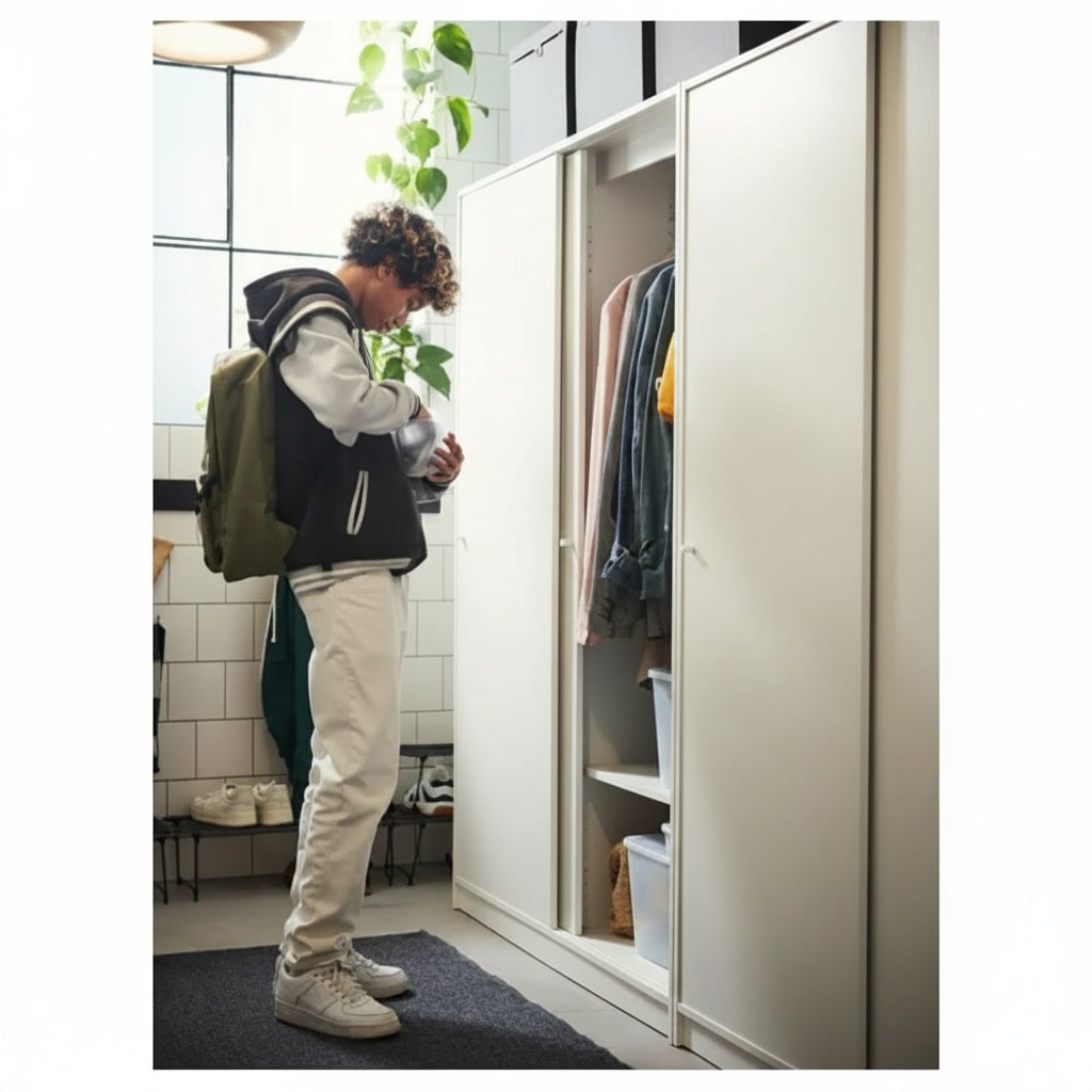 KLEPVIK Sliding Door Wardrobe - Image 5