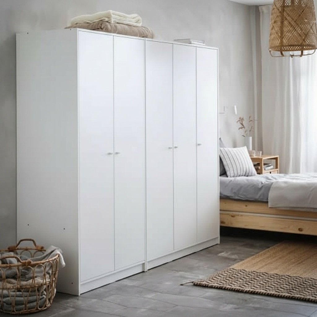 KLEPVIK Triple Door Wardrobe - Image 3