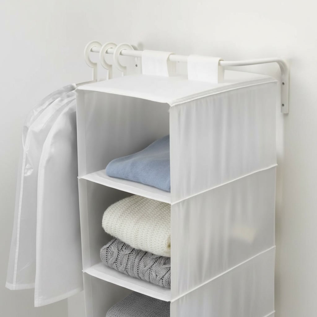 MULVIK Wall Mounted Clothes Rail - Image 2