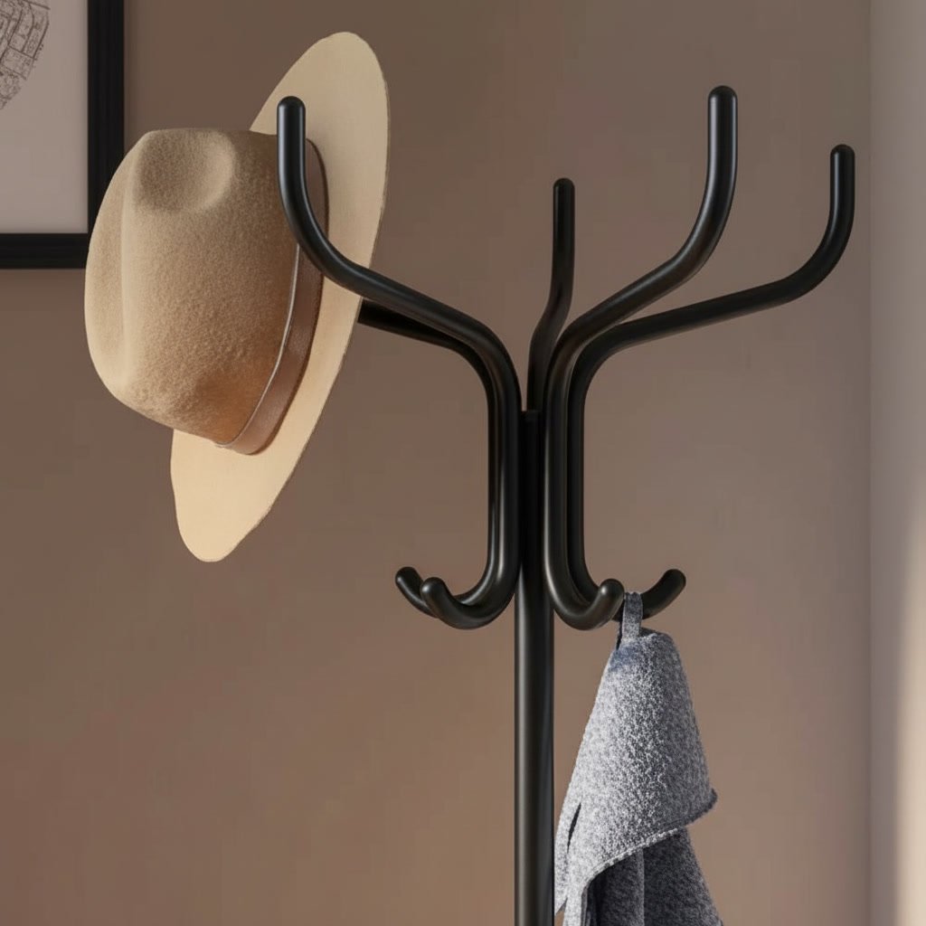 NIPVIK Tall Freestanding Coat Tree Stand - Image 3