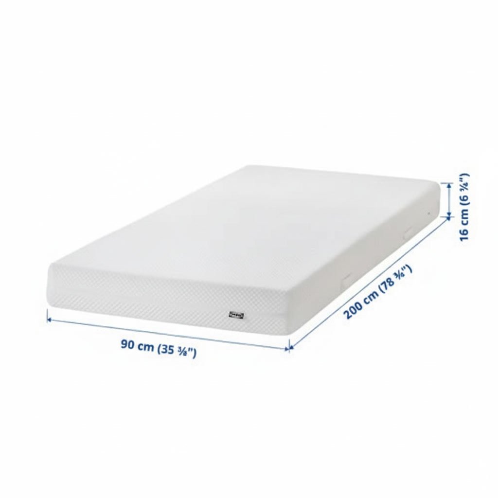 ABYGDEN White Firm Foam Mattress - Image 8