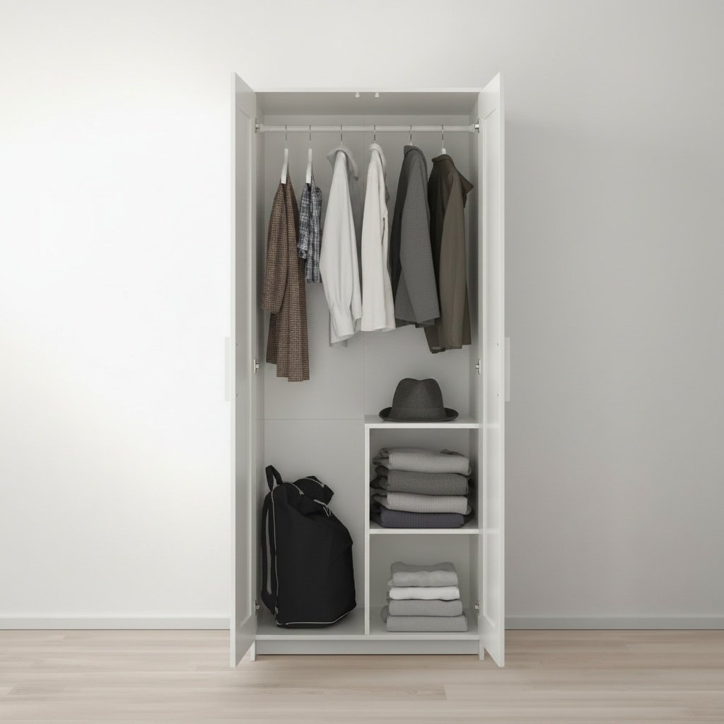 BRIMVIK Double Door Wardrobe - Image 2
