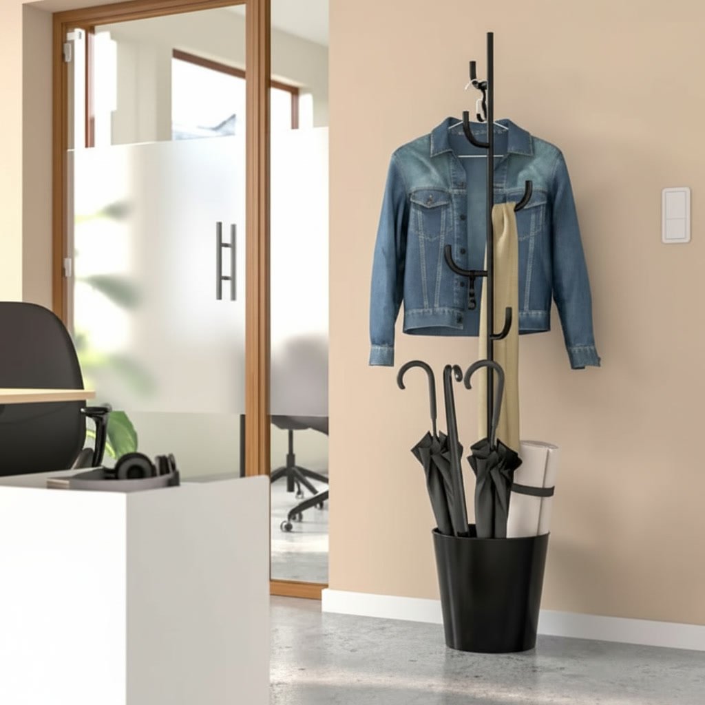 ALGVIK Umbrella Basket Coat Stand - Image 2
