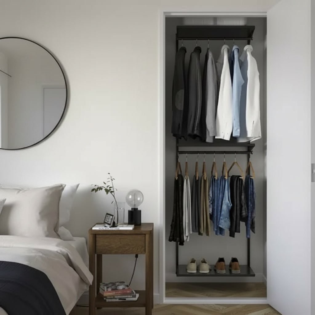 BOVIK Clothes Rail Storage System - Image 4