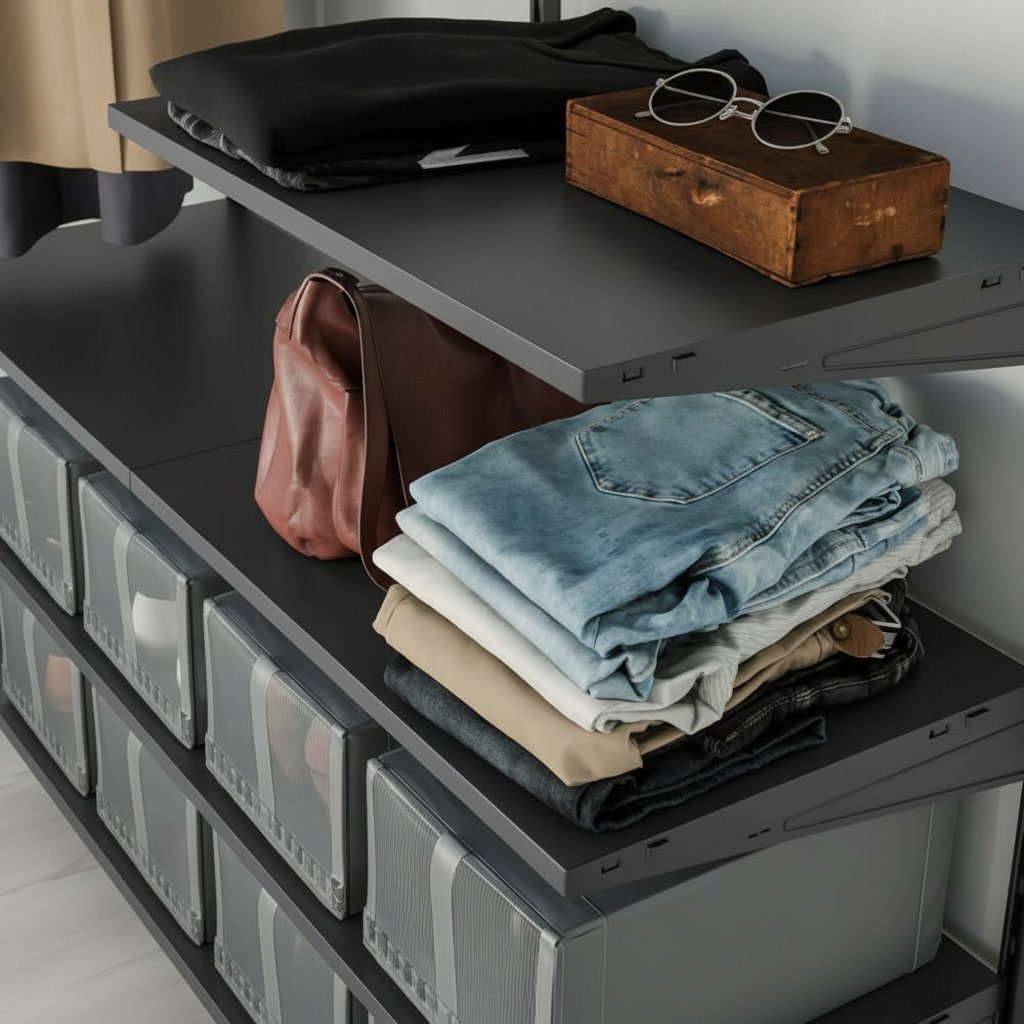 BOVIK Clothes Rail Storage System - Image 10