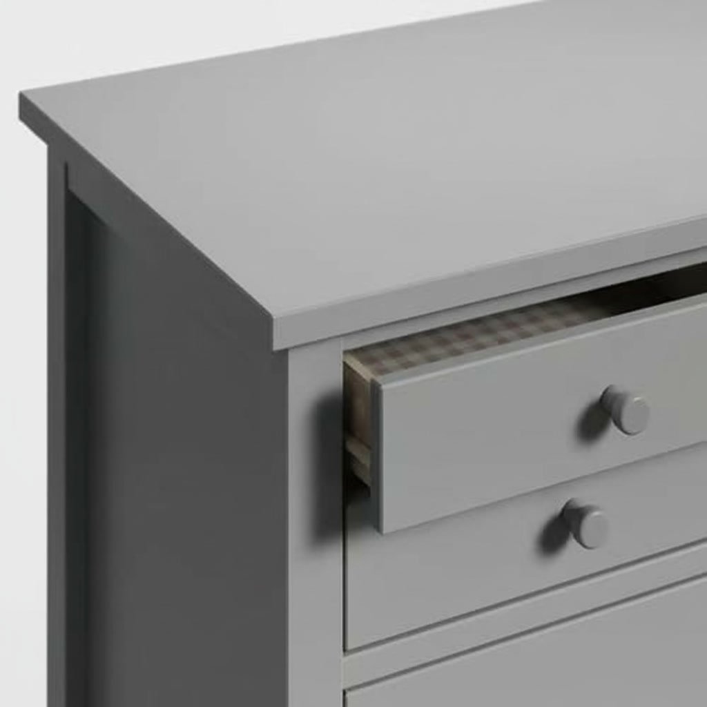 VALDORA Tapered Leg 6-Drawer Tall Chest - Image 5