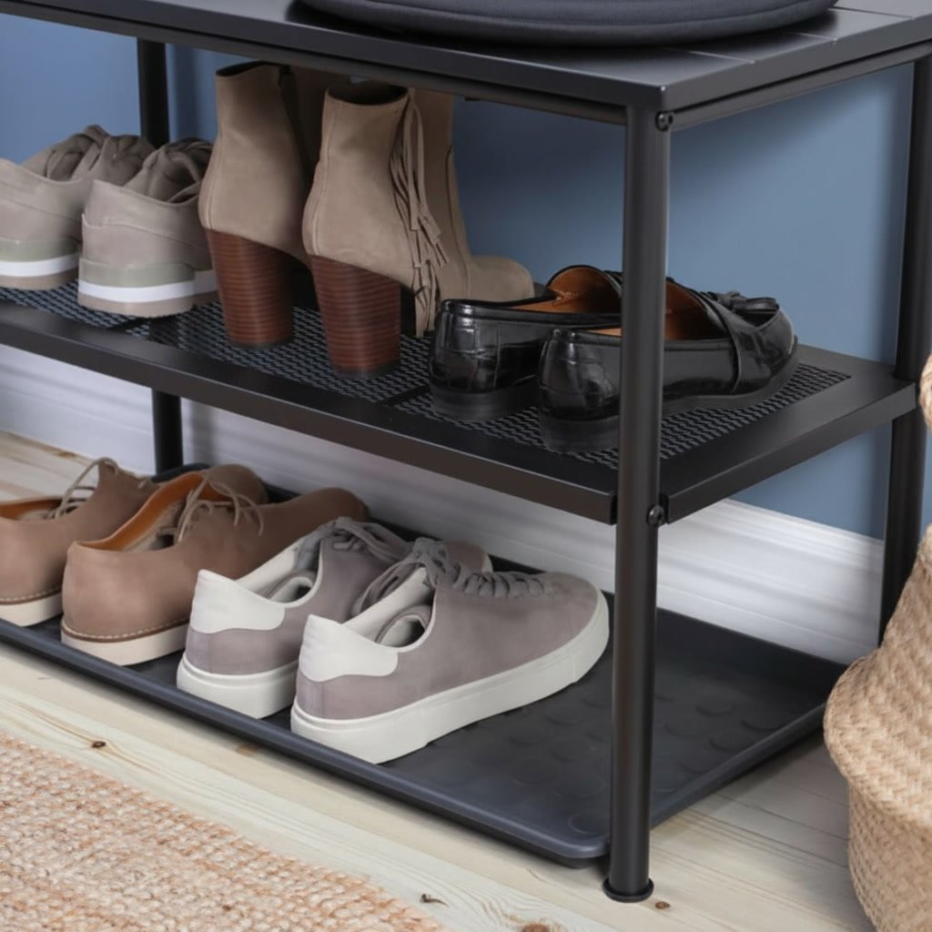 NIPVIK Hall Tree Bench Shoe Storage Unit - Image 5