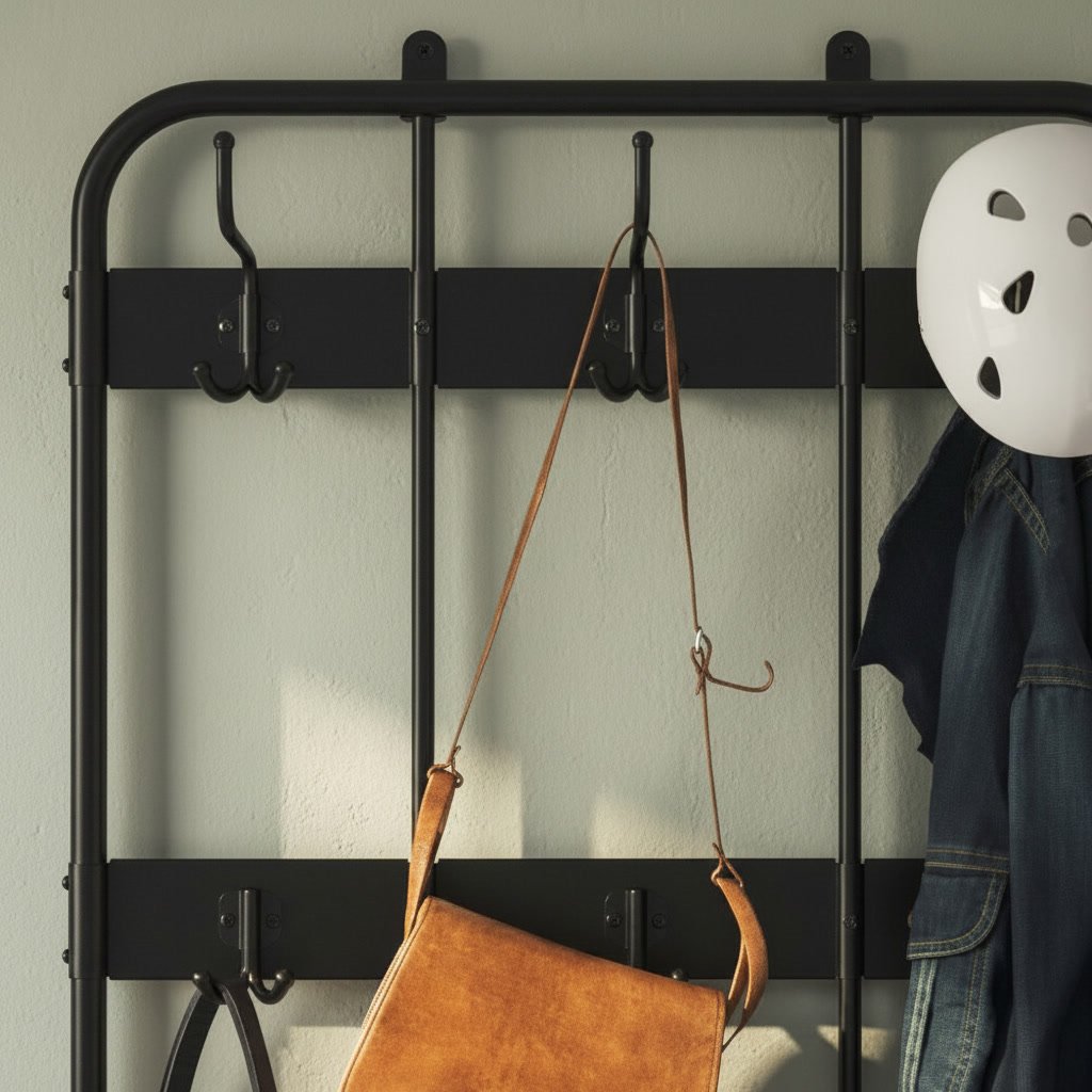 NIPVIK Hall Tree Bench Shoe Storage Unit - Image 4